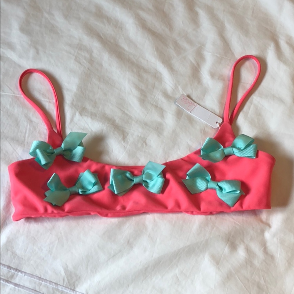 Lolli Bow Swim and Surf Bikini Top